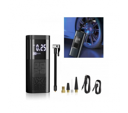 INFLADOR DE NEUMATICOS DIGITAL RECARGABLE