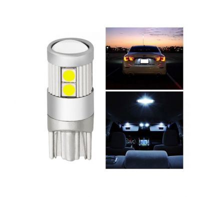 LED T10 LUPA 9SMD NARANJA